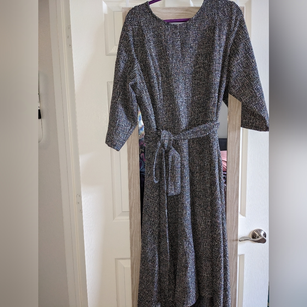 Lane Bryant Tweedish long  dress Sz 22